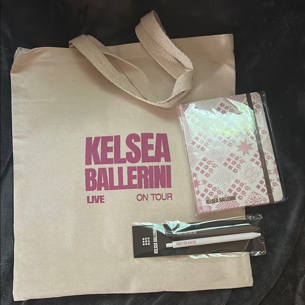 Kelsea Ballerini VIP Merch Tote and Stationery Set